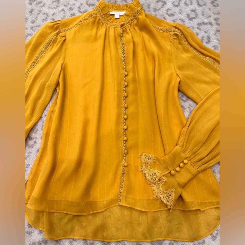 Jonathan Simkhai silk blouse / size XS / worn once